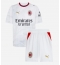 AC Milan Adrien Rabiot #12 Replika Bortatröja Barn 2026-27 Kortärmad (+ byxor)