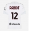 AC Milan Adrien Rabiot #12 Replika Bortatröja Dam 2026-27 Kortärmad