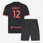 AC Milan Adrien Rabiot #12 Replika Tredjetröja Barn 2026-27 Kortärmad (+ byxor)