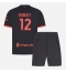 AC Milan Adrien Rabiot #12 Replika Tredjetröja Barn 2026-27 Kortärmad (+ byxor)