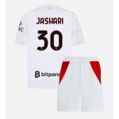 AC Milan Ardon Jashari #30 Replika Bortatröja Barn 2026-27 Kortärmad (+ byxor)