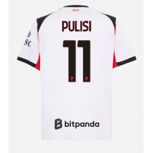 AC Milan Christian Pulisic #11 Replika Bortatröja 2025-26 Kortärmad