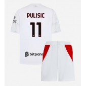 AC Milan Christian Pulisic #11 Replika Bortatröja Barn 2026-27 Kortärmad (+ byxor)