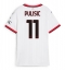 AC Milan Christian Pulisic #11 Replika Bortatröja Dam 2024-25 Kortärmad