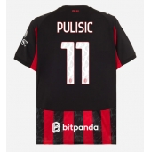 AC Milan Christian Pulisic #11 Replika Hemmatröja 2025-26 Kortärmad