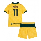 AC Milan Christian Pulisic #11 Replika Tredjetröja Barn 2025-26 Kortärmad (+ byxor)