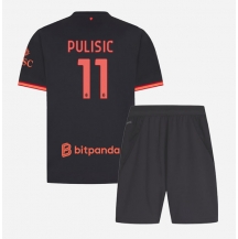 AC Milan Christian Pulisic #11 Replika Tredjetröja Barn 2026-27 Kortärmad (+ byxor)