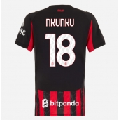 AC Milan Christopher Nkunku #18 Replika Hemmatröja Dam 2025-26 Kortärmad