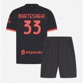 AC Milan Davide Bartesaghi #33 Replika Tredjetröja Barn 2026-27 Kortärmad (+ byxor)