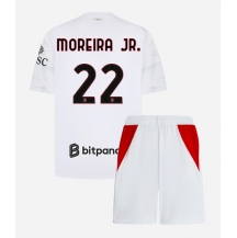 AC Milan Diego Moreira #22 Replika Bortatröja Barn 2026-27 Kortärmad (+ byxor)