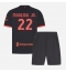 AC Milan Diego Moreira #22 Replika Tredjetröja Barn 2026-27 Kortärmad (+ byxor)