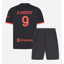AC Milan Goncalo Ramos #9 Replika Tredjetröja Barn 2026-27 Kortärmad (+ byxor)