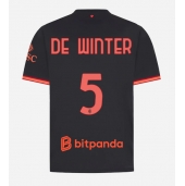 AC Milan Koni De Winter #5 Replika Tredjetröja 2026-27 Kortärmad