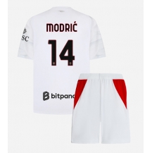 AC Milan Luka Modric #14 Replika Bortatröja Barn 2026-27 Kortärmad (+ byxor)