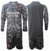 AC Milan Målvakt Replika Hemmatröja Barn 2024-25 Långärmad (+ byxor)