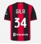 AC Milan Mario Gila #34 Replika Hemmatröja 2026-27 Kortärmad