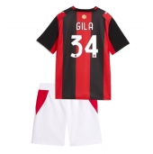 AC Milan Mario Gila #34 Replika Hemmatröja Barn 2026-27 Kortärmad (+ byxor)