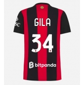 AC Milan Mario Gila #34 Replika Hemmatröja Dam 2026-27 Kortärmad