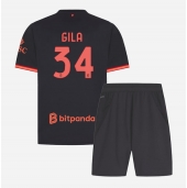 AC Milan Mario Gila #34 Replika Tredjetröja Barn 2026-27 Kortärmad (+ byxor)