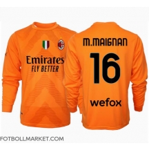 AC Milan Mike Maignan #16 Målvakt Replika Bortatröja 2024-25 Långärmad