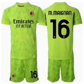 AC Milan Mike Maignan #16 Målvakt Replika Tredjetröja Barn 2024-25 Kortärmad (+ byxor)
