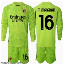AC Milan Mike Maignan #16 Målvakt Replika Tredjetröja Barn 2024-25 Långärmad (+ byxor)