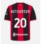 AC Milan Omari Hutchinson #20 Replika Hemmatröja 2026-27 Kortärmad