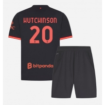 AC Milan Omari Hutchinson #20 Replika Tredjetröja Barn 2026-27 Kortärmad (+ byxor)