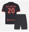 AC Milan Omari Hutchinson #20 Replika Tredjetröja Barn 2026-27 Kortärmad (+ byxor)