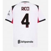 AC Milan Samuele Ricci #4 Replika Bortatröja 2025-26 Kortärmad