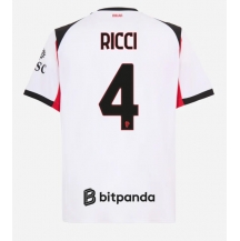 AC Milan Samuele Ricci #4 Replika Bortatröja 2025-26 Kortärmad