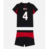 AC Milan Samuele Ricci #4 Replika Hemmatröja Barn 2025-26 Kortärmad (+ byxor)