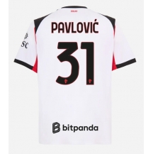 AC Milan Strahinja Pavlovic #31 Replika Bortatröja 2025-26 Kortärmad