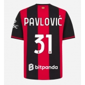 AC Milan Strahinja Pavlovic #31 Replika Hemmatröja 2026-27 Kortärmad