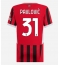 AC Milan Strahinja Pavlovic #31 Replika Hemmatröja Dam 2024-25 Kortärmad