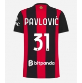 AC Milan Strahinja Pavlovic #31 Replika Hemmatröja Dam 2026-27 Kortärmad