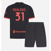 AC Milan Strahinja Pavlovic #31 Replika Tredjetröja Barn 2026-27 Kortärmad (+ byxor)
