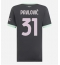 AC Milan Strahinja Pavlovic #31 Replika Tredjetröja Dam 2024-25 Kortärmad