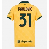 AC Milan Strahinja Pavlovic #31 Replika Tredjetröja Dam 2025-26 Kortärmad