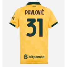 AC Milan Strahinja Pavlovic #31 Replika Tredjetröja Dam 2025-26 Kortärmad