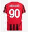AC Milan Tammy Abraham #90 Replika Hemmatröja 2024-25 Kortärmad