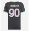 AC Milan Tammy Abraham #90 Replika Tredjetröja Dam 2024-25 Kortärmad