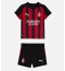 AC Milan Theo Hernandez #19 Replika Hemmatröja Barn 2025-26 Kortärmad (+ byxor)