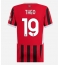 AC Milan Theo Hernandez #19 Replika Hemmatröja Dam 2024-25 Kortärmad