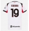 AC Milan Youssouf Fofana #19 Replika Bortatröja Dam 2025-26 Kortärmad