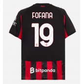 AC Milan Youssouf Fofana #19 Replika Hemmatröja 2025-26 Kortärmad