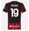 AC Milan Youssouf Fofana #19 Replika Hemmatröja Dam 2025-26 Kortärmad
