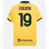 AC Milan Youssouf Fofana #19 Replika Tredjetröja 2025-26 Kortärmad