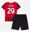 AC Milan Youssouf Fofana #29 Replika Hemmatröja Barn 2024-25 Kortärmad (+ byxor)