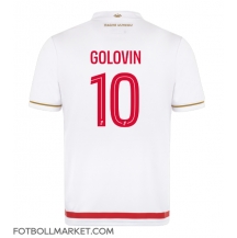 AS Monaco Aleksandr Golovin #10 Replika Hemmatröja 2025-26 Kortärmad